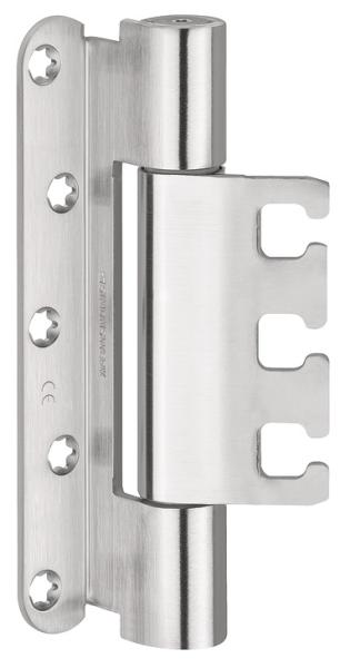 Objekttürband edelstahl matt VX 7939/160 für gefälzte Objekttüren bis 200 kg Simonswerk mit Stiftsicherung